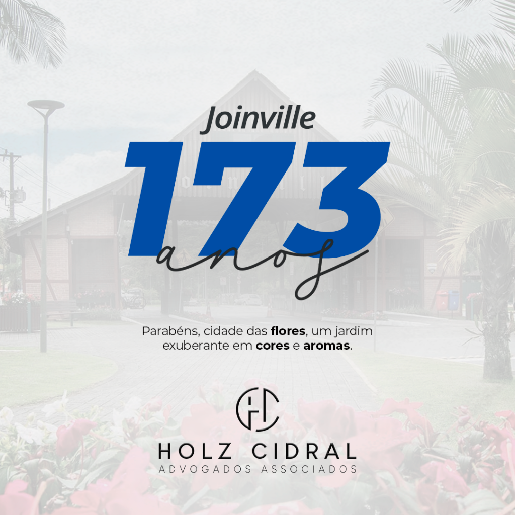 Feliz Aniversário Joinville!